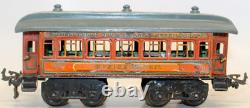 Vintage Uncommon Pre-war Bing #0-35 4-4-0 Electric Continental 0-gauge train set