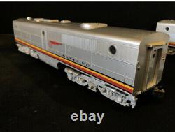 WILLIAMS DELUXE O GAUGE 3-RAIL SET AC206S SANTA FE WARBONNET ALCO PA ABA WithSOUND