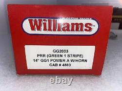 Williams GG2003 PRR Green 1 Stripe 14 GG-1 Electric Engine O Gauge New #4883