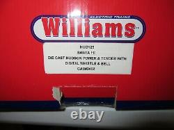 Williams O-Gauge Die Cast Hudson Style 4-6-4 Locomotive & Tender Whistle & Bell